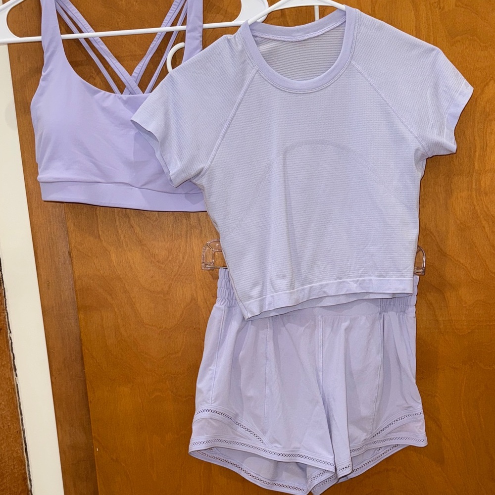 Purple lululemon set